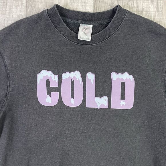 Ice Cream Billionaire Boys Club BBC Cold Crewneck Black Sweatshirt Mens Medium V - Picture 4 of 9